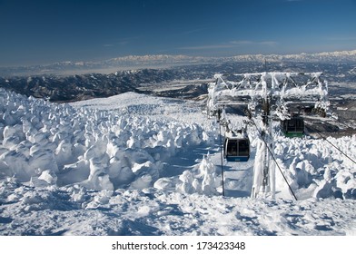 Juhyo In Zao Mountain, Yamagata, Japan