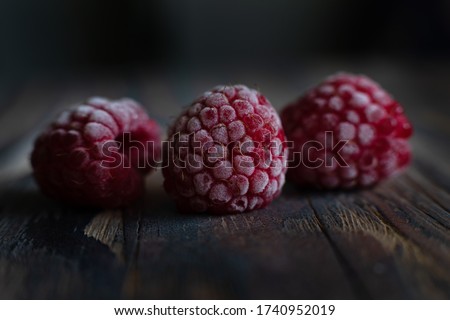 Similar – Image, Stock Photo quick-frozen blackberries