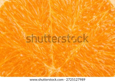 Juicy orange cross-section texture background