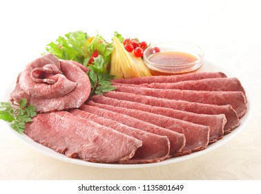 Juicy Thin Sliced Roast Beef