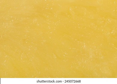 Juicy Yellow Pineapple Pulp Macro Closeup Texture Background