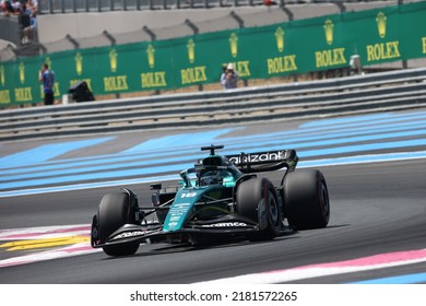 Jul 22 2022 Le Castellet, France - F1 2022 France GP - Free Practice 1 -  Lance Stroll (CAN) Aston Martn AMR22