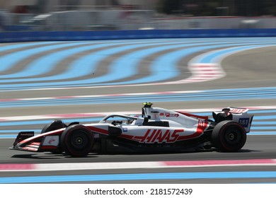 Jul 22 2022 Le Castellet, France - F1 2022 France GP - Free Practice 1 -  Mick Schumacher (GER) Haas VF-22