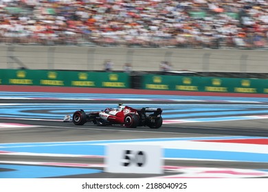 Jul 23 2022 Le Castellet, France - F1 2022 France GP - Qualifying,  Guanyu Zhou (CIN) Alfa Romeo C42