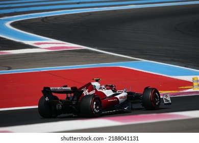 Jul 23 2022 Le Castellet, France - F1 2022 France GP - Qualifying,  Guanyu Zhou (CIN) Alfa Romeo C42