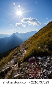 Julian Alps Under Prisojnik Peak Landscape