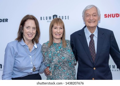 Julie Corman, Gale Anne Hurd, Roger Corman attends 2019 Etheria Film Night at The Egyptian Theatre, Hollywood, CA on June 29, 2019