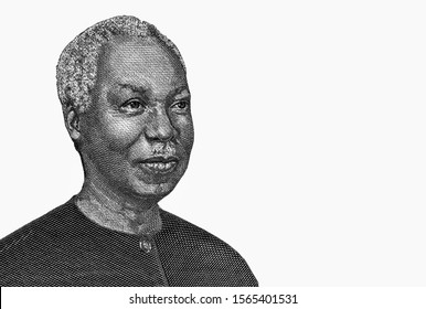 Julius Nyerere Portrait From Tanzania 1000 Shillings 2003 Banknotes.