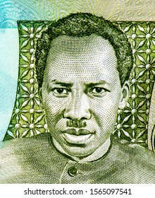 Julius Nyerere Portrait From Tanzania Banknotes. 