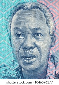 Julius Nyerere Portrait From Tanzanian Money 
