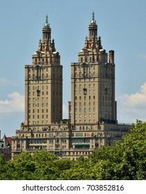 July 1, 2017; Manhattan, New York, USA: The San Remo is a luxury apartment building in Manhattan located between West 74th Street and West 75th Street, three blocks north of The Dakota.