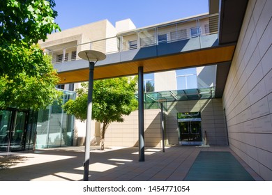 July 13, 2019 Berkeley / CA / USA - One Of The School Of Law Buildings At UC Berkeley In San Francisco Bay Area