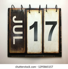 July 17 On Vintage Calendar