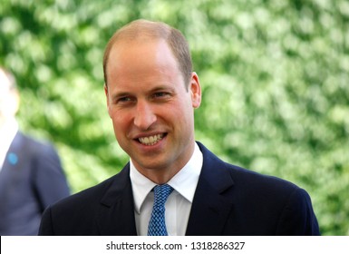 JULY 19, 2017 - BERLIN: Prince William - meeting of the German Chancellor with the British Royal couple, Chanclery, Berlin.
