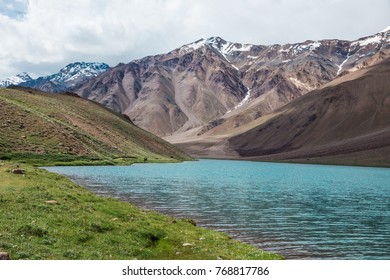 July 2017, India - Himachal Pradesh, Chandra Taal Lake