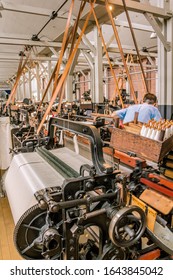 July 2019. Old Toyoda Power Loom In Toyoda Museum. Nagoya. Japan.