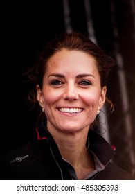 July 24 2016 Portsmouth, UK,  The Duchess Of Cambridge Arrives In Portsmouth For The Americas Cup World Series Event.