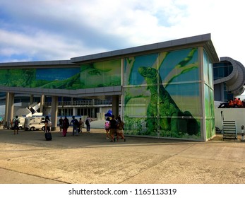 July 24 2018 Komodo Flores Indonesia : Komodo Airport