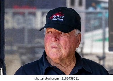 July 24, 2022 - Newton, IA, USA: INDYCAR Series Team Owner, AJ Foyt Jr Watches As His Teams Prepare To Race For The HY-VEEDEALS.COM 250 At Iowa Speedway In Newton, IA.