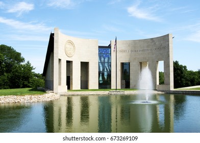 JULY 3, 2017: ROBERT J DOLE INSTITUTE OF POLITICS . KU CAMPUS LAWRENCE, KS - A Nonpartisan Political Institution Housed On Campus Of UNIVERSITY OF KANSAS - Opened On July 22, 2003 