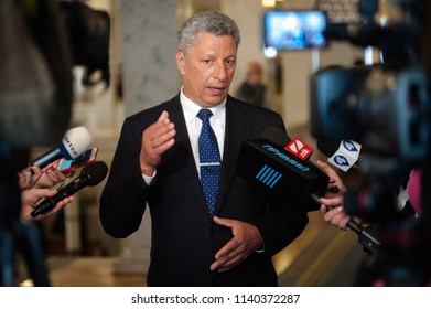 July 3, 2018. Kyiv, Ukraine. Yuriy Boyko Member Of The Parliament Of Ukraine. The Leader Of The Opposition Bloc (Ukrainian Opposition Party).