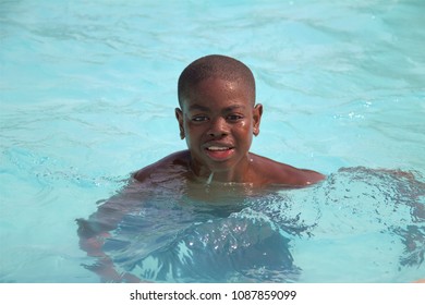 African American Boy Swimming Images, Stock Photos & Vectors | Shutterstock