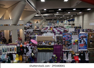 July 9, 2015: San Diego Comic Con, The Annual Pop Culture And Fandom Convention In San Diego, California. 