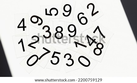 jumble and random number pattern