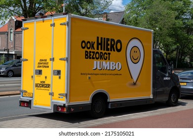 Jumbo Delivery Supermarket Truck At Amsterdam The Netherlands 4-7-2022