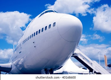 Jumbo Jet On The Ground