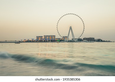 Jumeriah Beach And Ain Dubai Eye