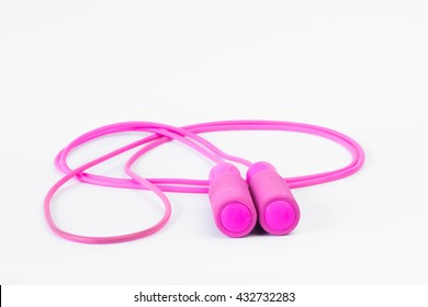 Jump Rope, Skipping Rope On White Background