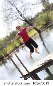 jumping
