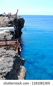 Jumping Off Ka Lae, HI, USA