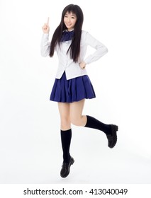 Asian School Girl Outfit