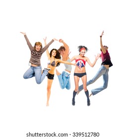Jumping Together Winning Idea  - Shutterstock ID 339512780