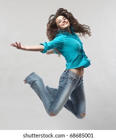 Jumping Woman