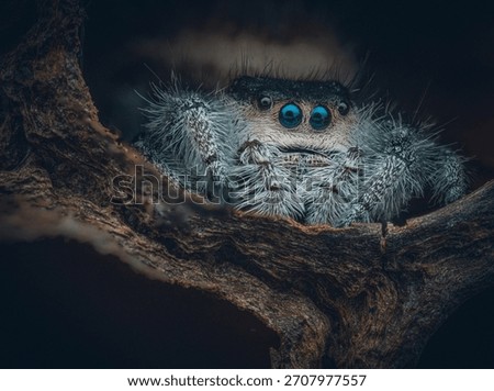 Jumpy, the jumping spider chilling 
