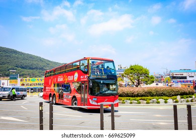 Jun 21, 2017 Busan City Tour Bus Going To Taejongdae Park In Busan, Korea