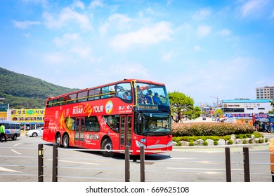 Jun 21, 2017 Busan City Tour Bus Going To Taejongdae Park In Busan, Korea