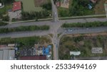 junction, aerial, road, intersection, above, travel, landscape, freeway, modern, street, highway, interchange, traffic, transport, motorway, drone, structure, cars, background, bridge, view, journey, 