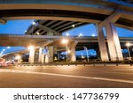 junction with light in shanghai
