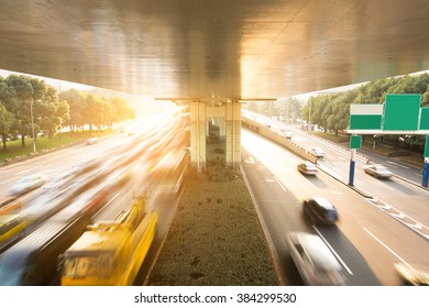 junction with light in shanghai