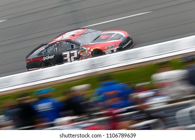 June 03, 2018 - Long Pond, Pennsylvania, USA: Matt DiBenedetto (32) Battles For Position During The Pocono 400 At Pocono Raceway In Long Pond, Pennsylvania.