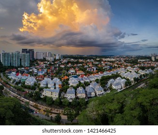 June 05/2019 Afternoon At Dover Mrt Station Over Looking To Holland Grove, Sinagpore