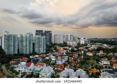 June 05/2019 Afternoon At Dover Mrt Station Over Looking To Holland Grove, Sinagpore