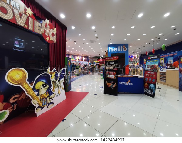 June 09/2019 Toy r us store at Vivo city during\
morning, Singapore
