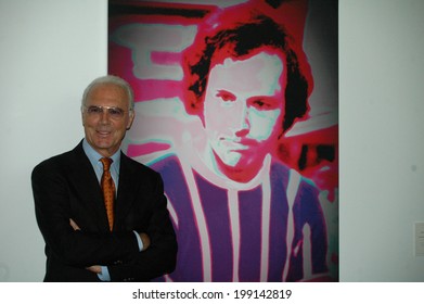 JUNE 1, 2006 - BERLIN: Franz Beckenbauer At The Unveiling Of A Portrait Painting Of Him In The Marie-Elisabeth-Lueders-Haus, Berlin.