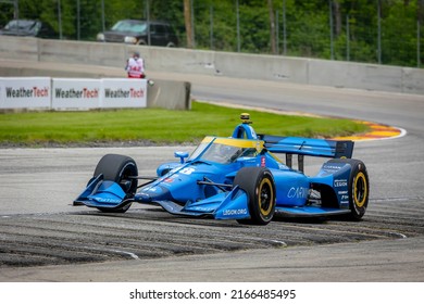 June 11, 2022 - Plymouth, WI, USA: JIMMIE JOHNSON (48) of El Cajon, California  prepares to practice for the Sonsio Grand Prix at Road America at Road America in Plymouth WI.