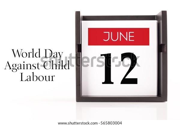 June 12 World Day Against Child Stock Photo Edit Now